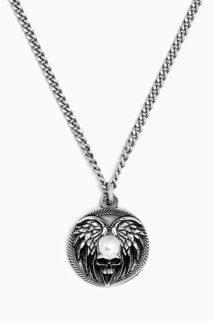 

Small Coin Necklace in Sterling Silver