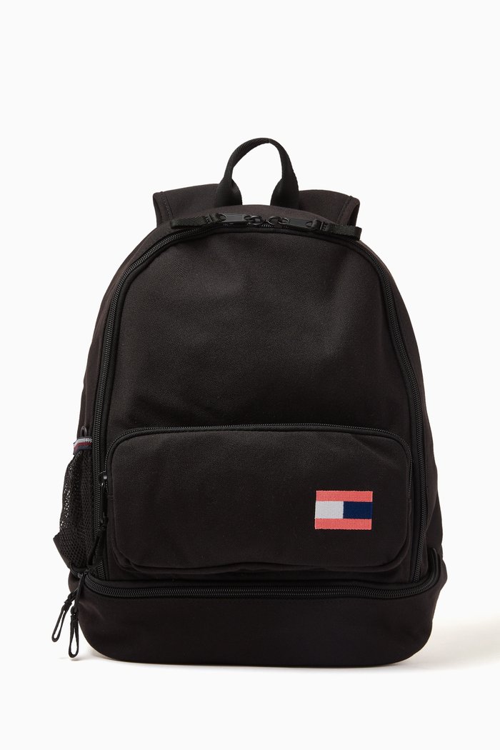 

Flag Backpack & Pencil Case Set, Black