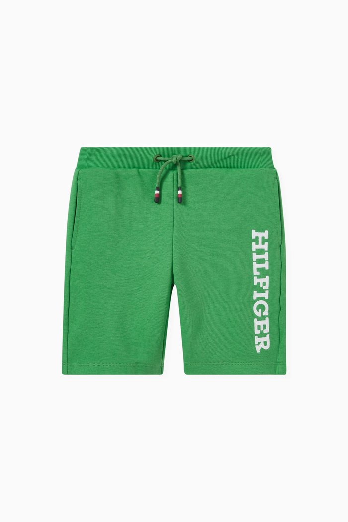 

Monotype Sweat Shorts in Recycled Cotton Blend Terry, Green