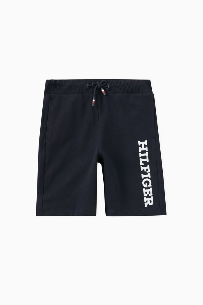 

Monotype Sweatshorts in Recycled Cotton-blend Terry, Blue