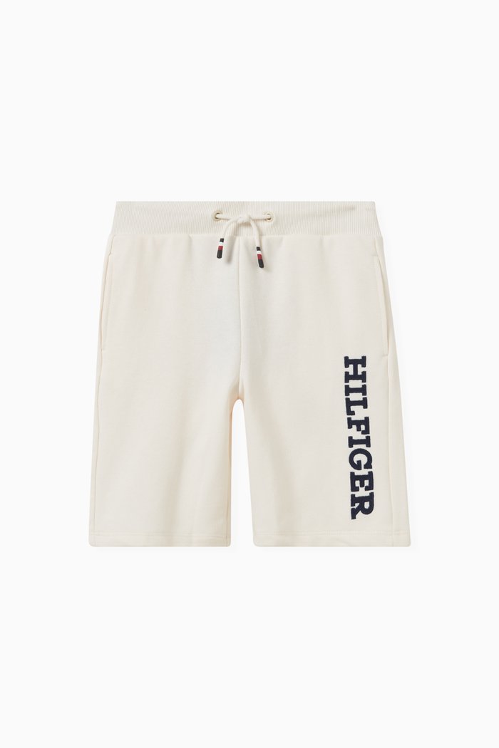 

Monotype Sweat Shorts in Recycled Cotton-blend Terry, Neutral