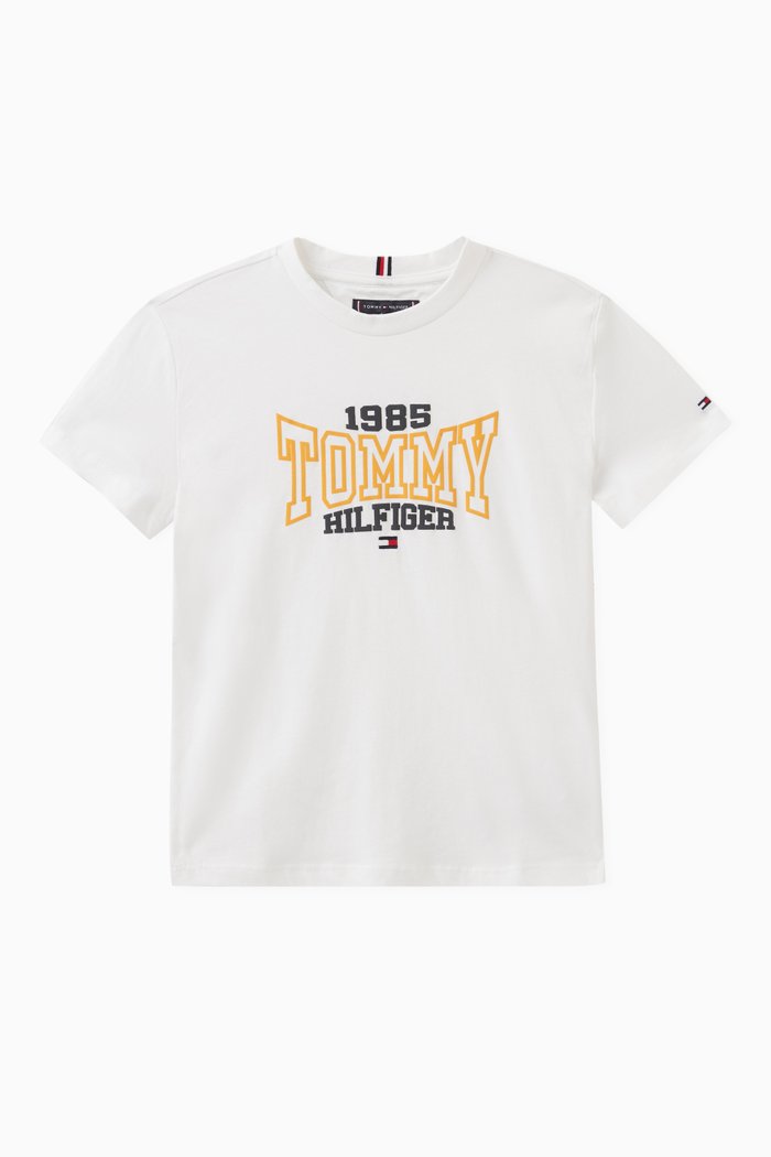 

Logo-print T-shirt in Cotton, White