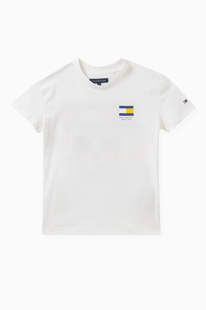 

Graphic T-shirt in Cotton, White
