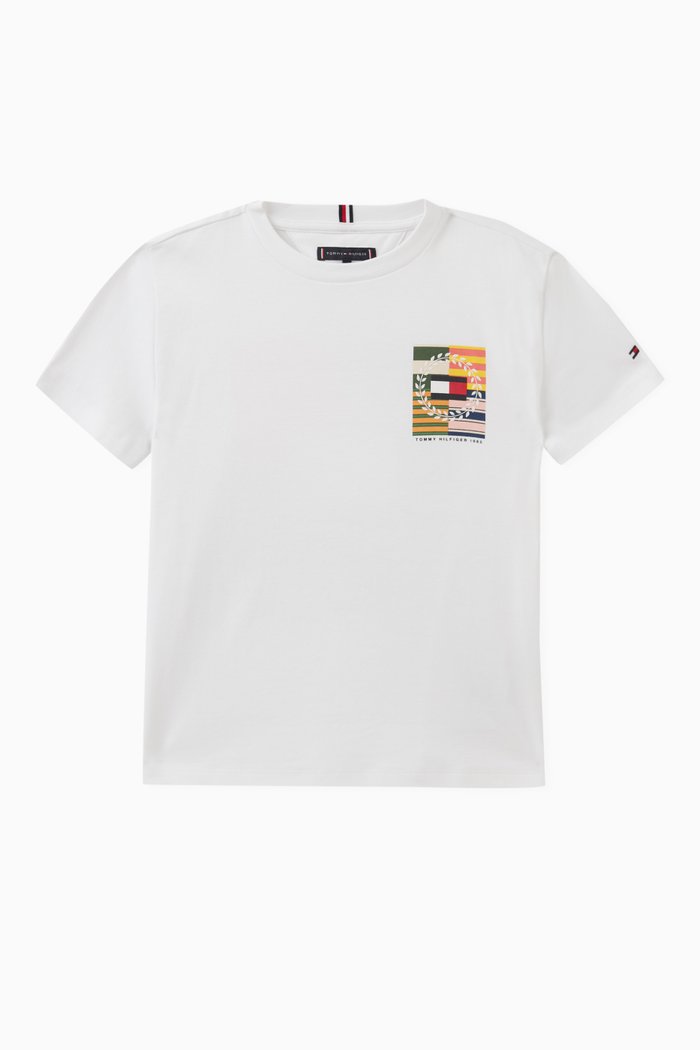 

Artwork T-shirt in Cotton, White
