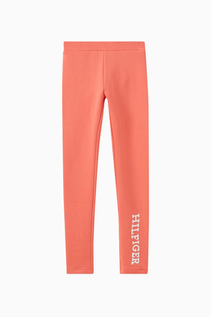 

Logo Monotype Leggings in Cotton Blend, Orange