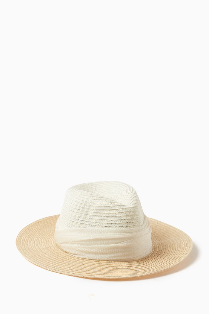 

Courtney Hat in Straw, Neutral