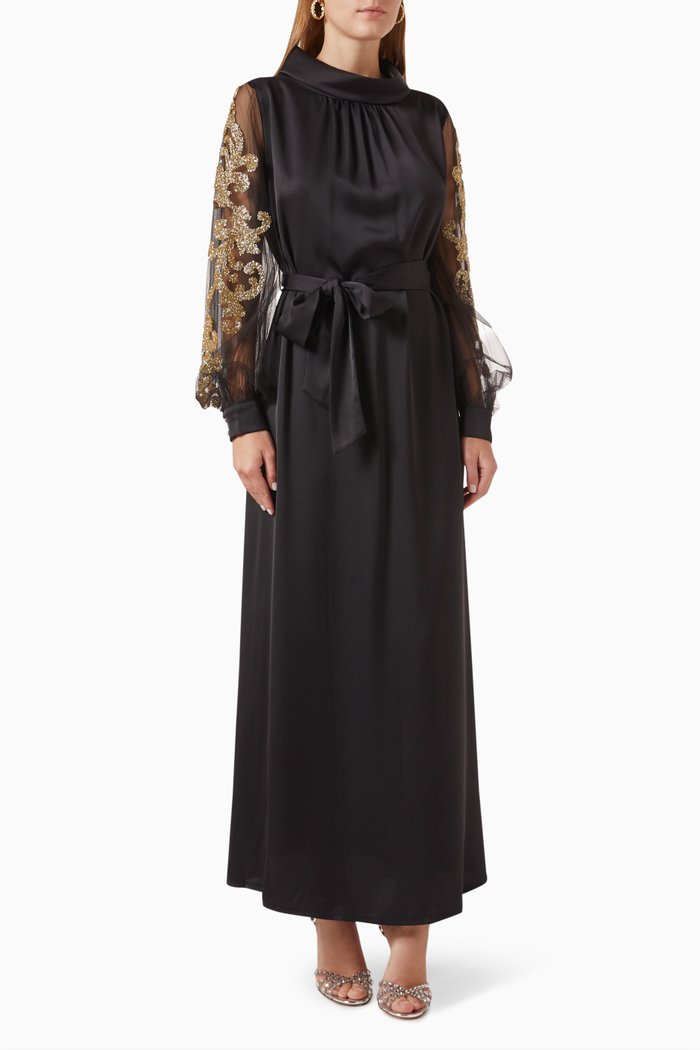 

Belted Kaftan, Black