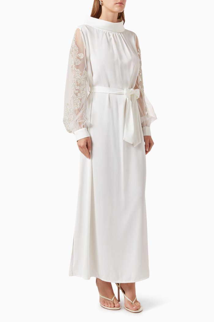 

Belted Kaftan, White