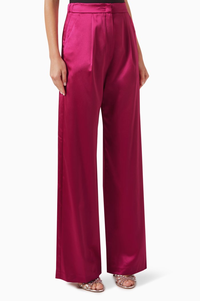 

Wide-leg Pants, Pink