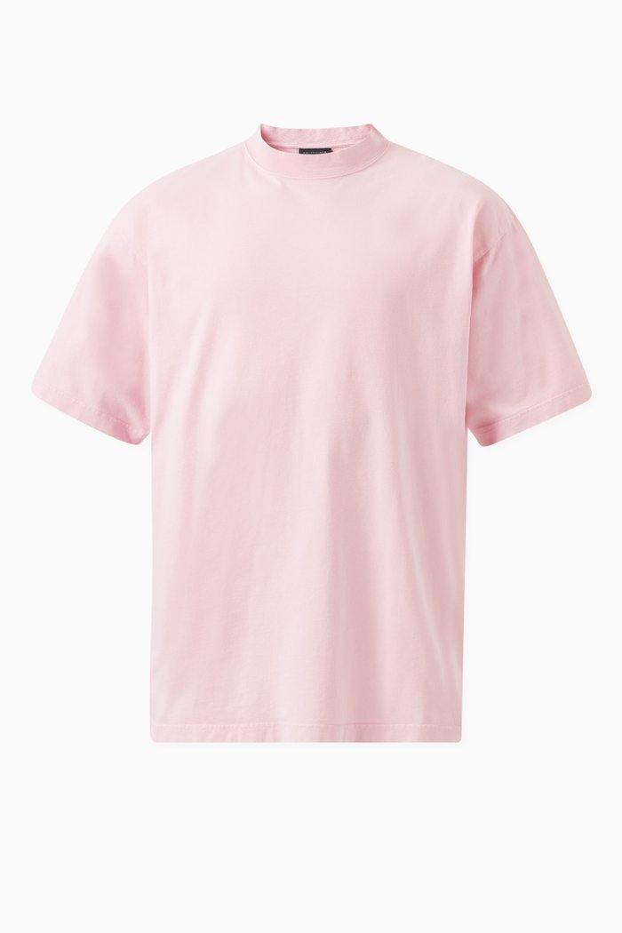 

BB Paris Strass Medium Fit T-shirt in Vintage Jersey, Pink