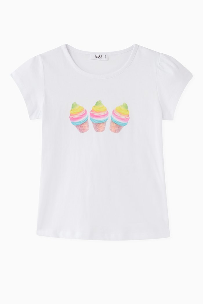 

Suha T-shirt in Cotton, White