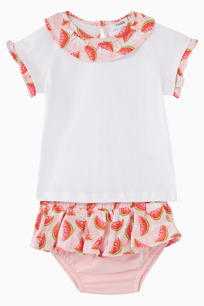 

Bloom Set in Cotton, Pink