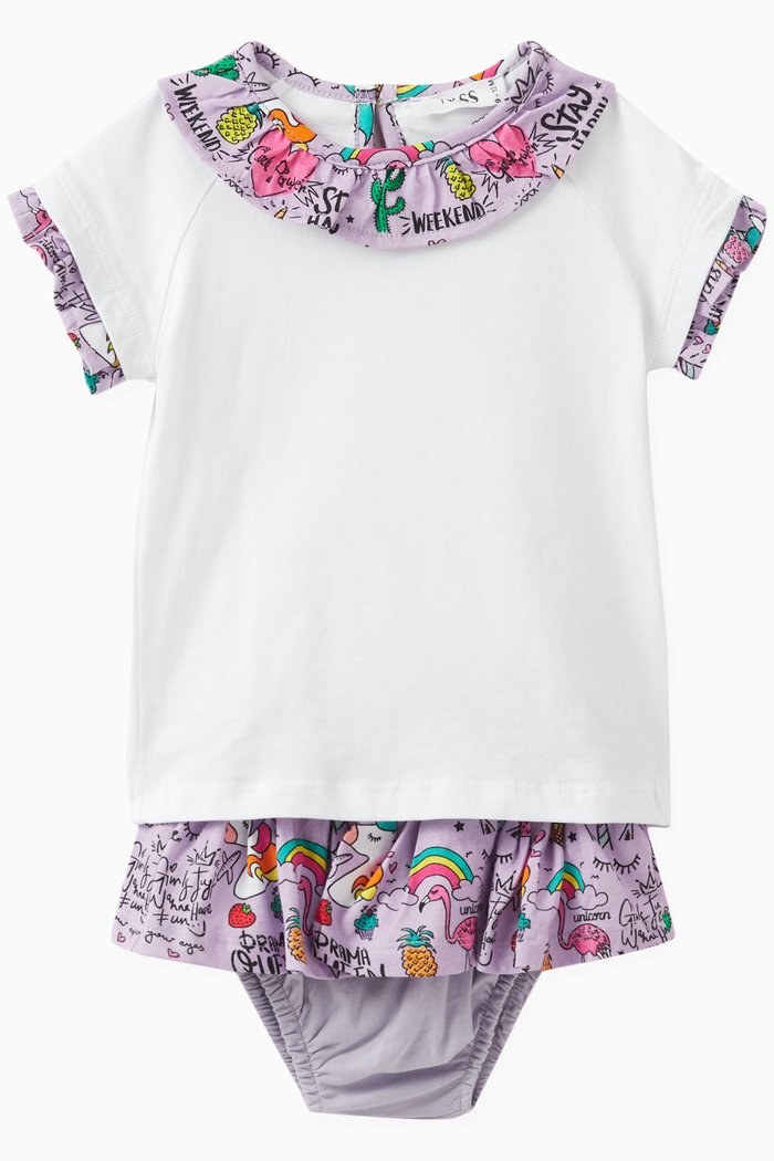 

Bloom Set in Cotton, Multicolour