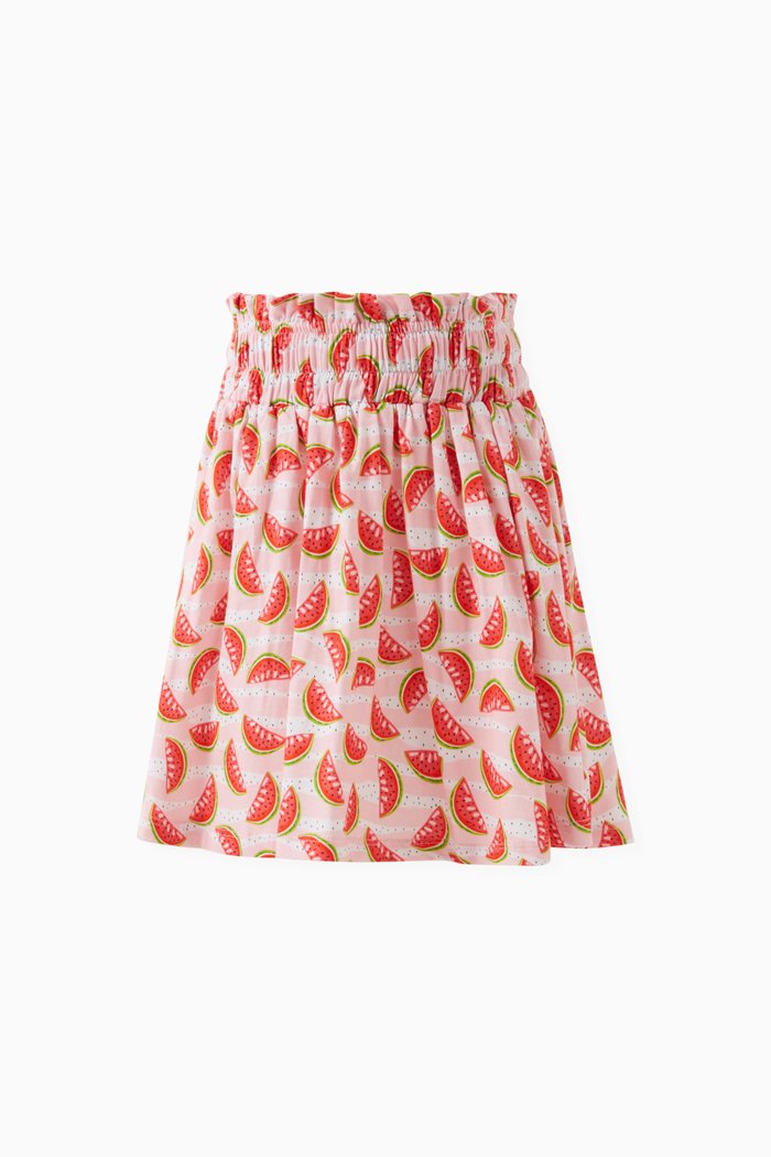 

Celine Skirt in Cotton, Pink