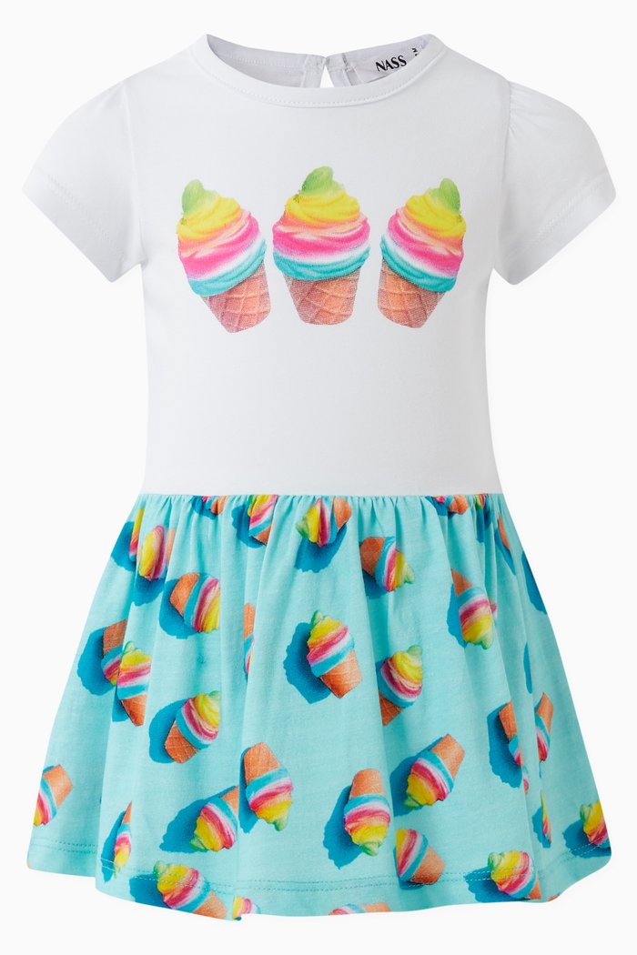 

Nahid Dress in Cotton, White