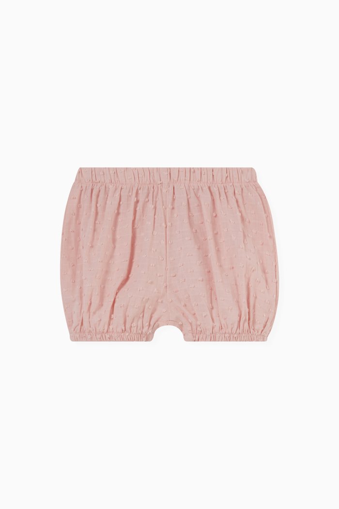 

Polka-dot Bloomers in Cotton, Pink