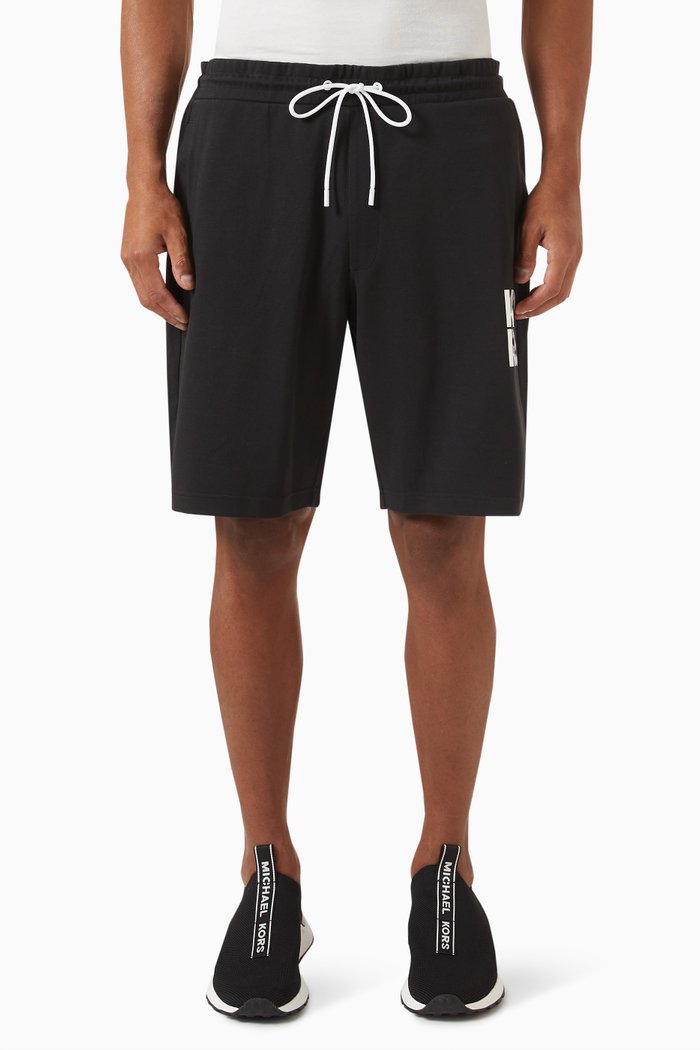 Transistor Shorts in Fleece, Black