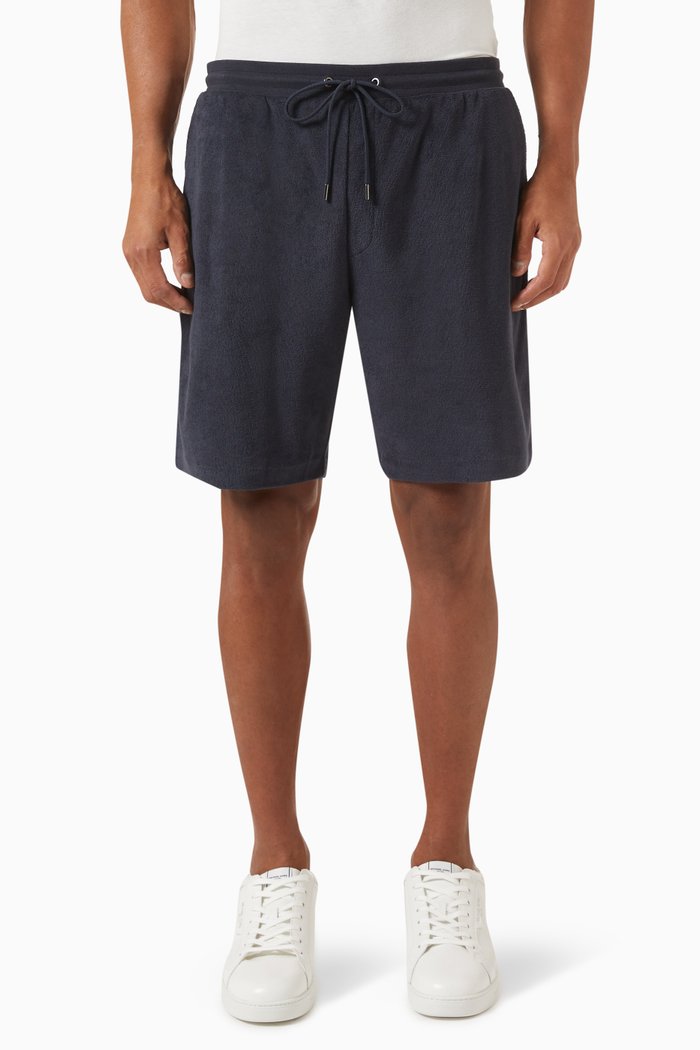 

Shorts in Cotton Terry, Blue