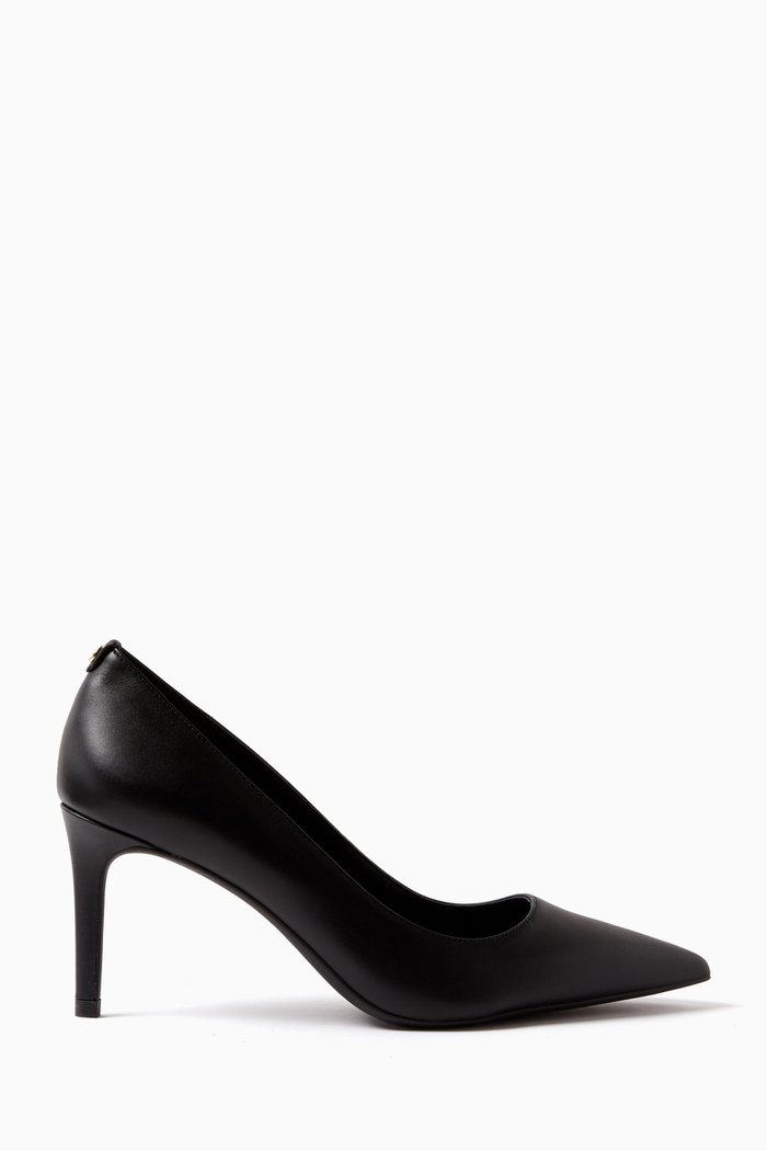 

Alina Flex Pumps in Leather, Black