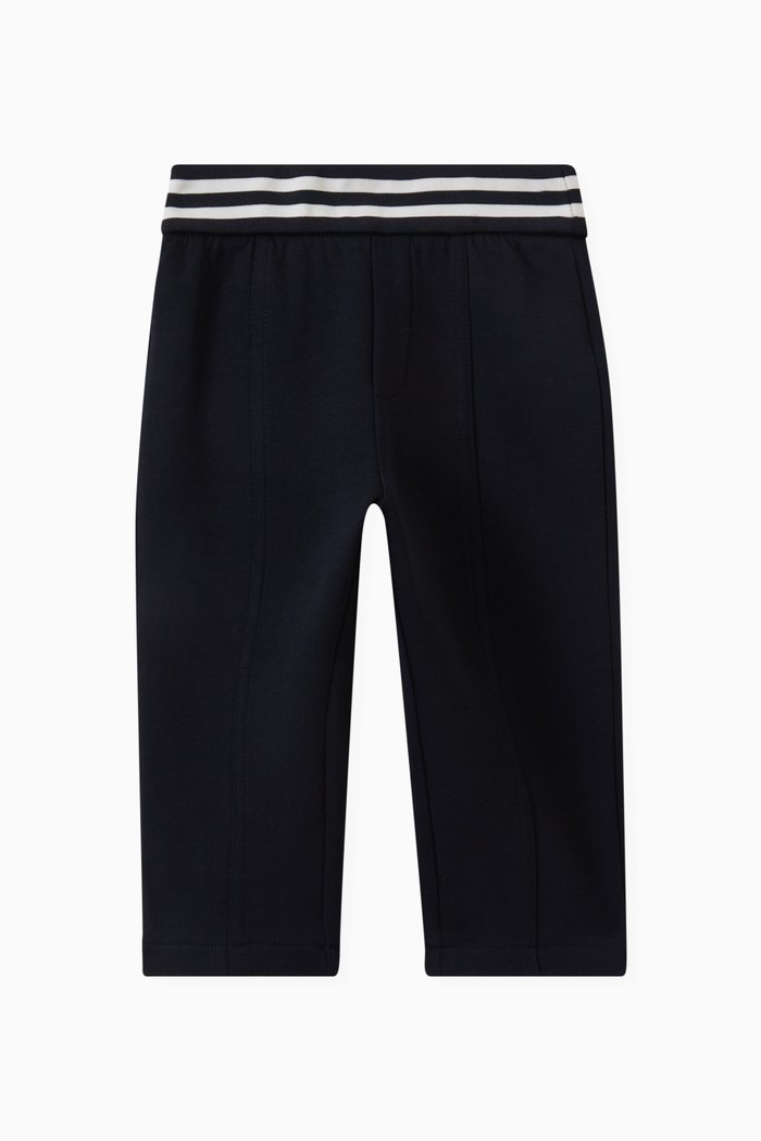 

Logo Patch Sweatpants in Cotton, Blue