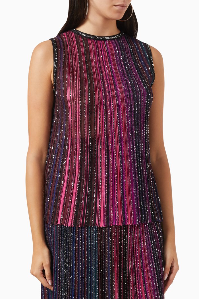 

Tank Top in Knit, Multicolour