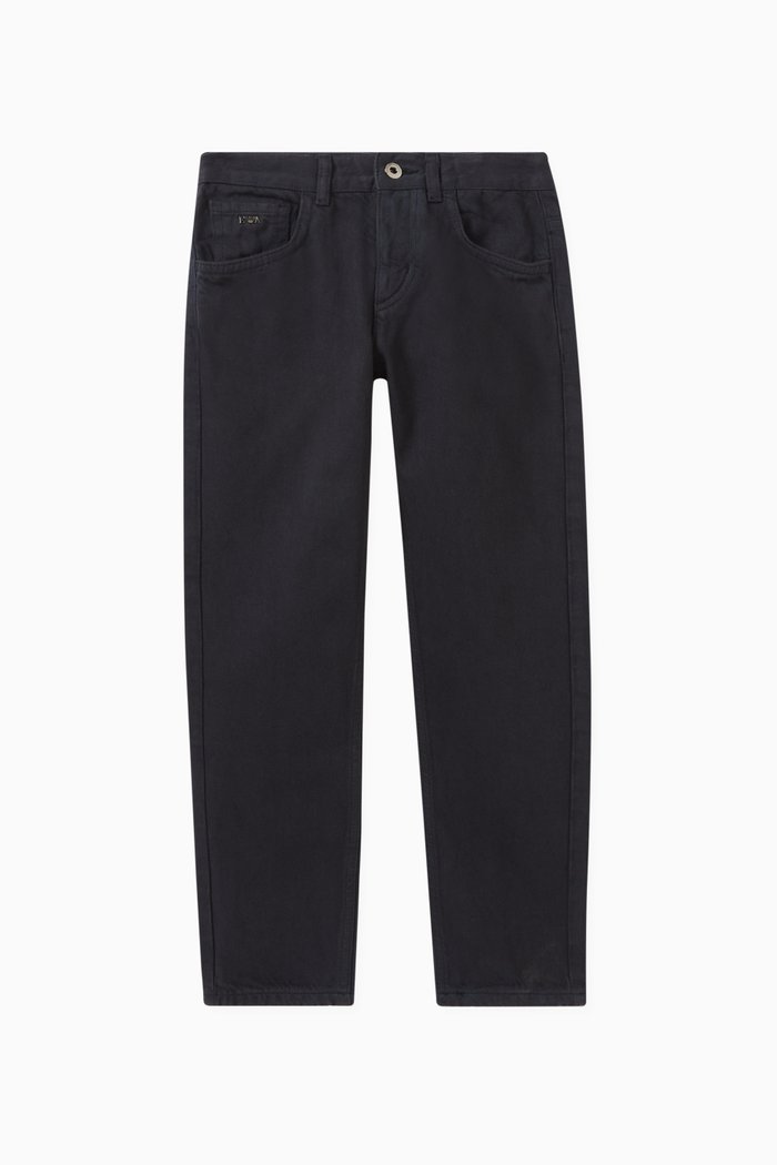 Denim Jeans in Cotton, Blue
