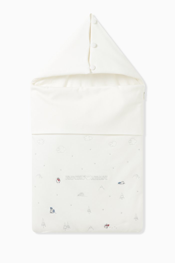 

Penguin Sleeping Nest in Cotton Jersey, Neutral