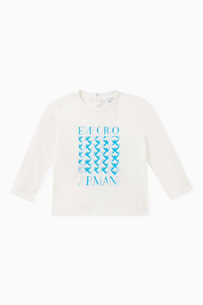 

Logo-print T-shirt in Cotton, White
