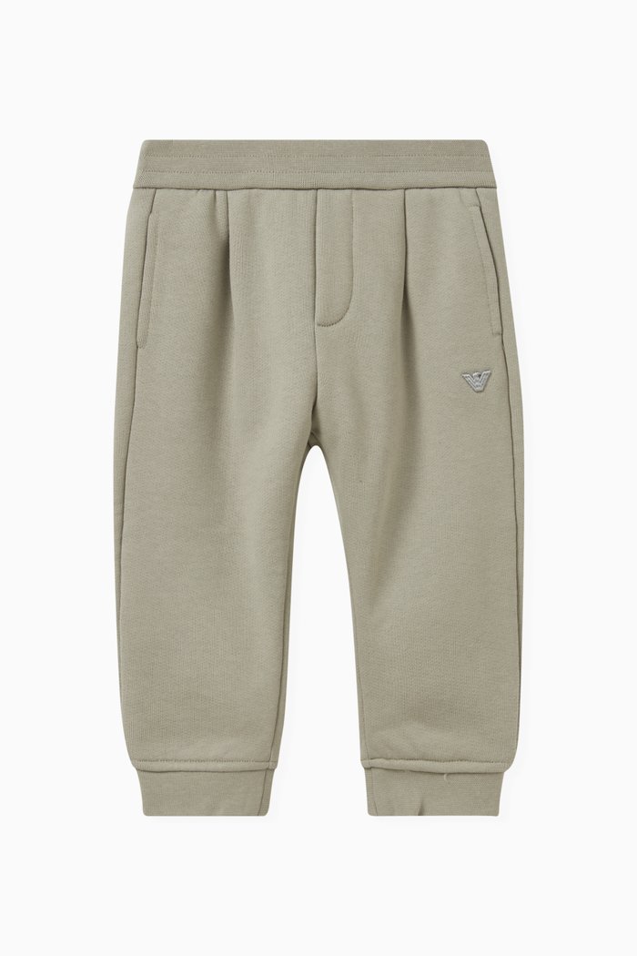 

Logo Sweatpants in Cotton-blend Jersey, Green
