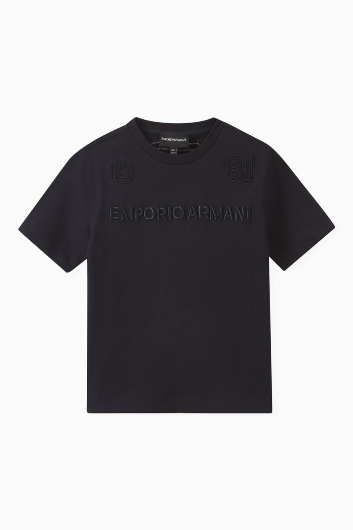 

Logo T-shirt in Cotton, Blue