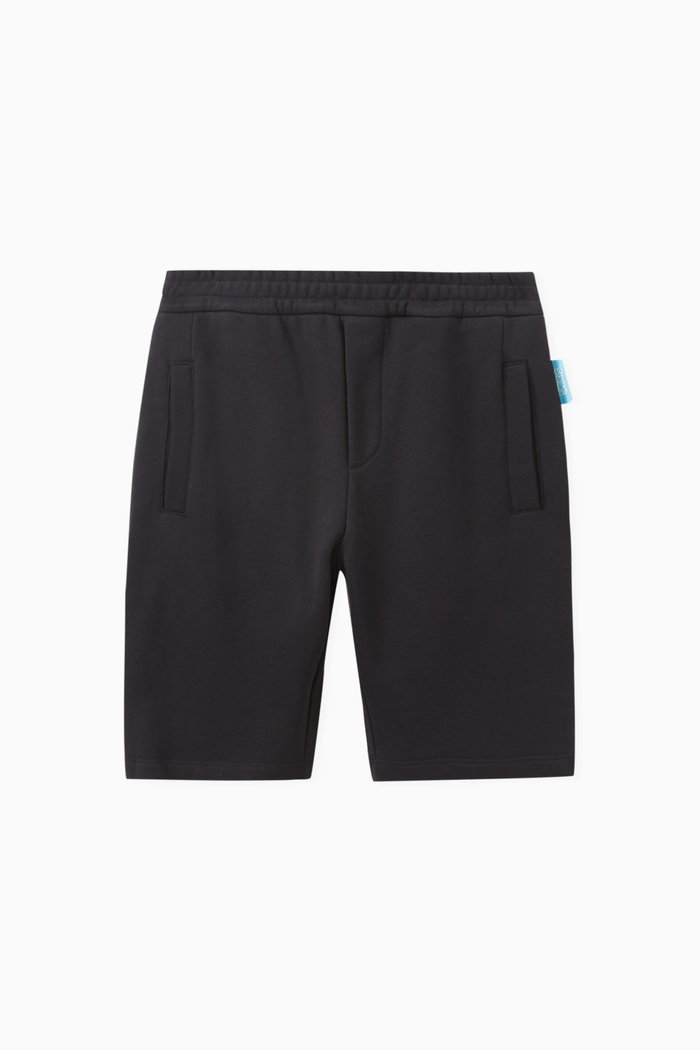 

x Smurf Logo Shorts in Cotton Stretch, Blue