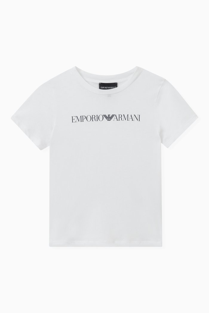 

Logo-print T-shirt in Cotton, White