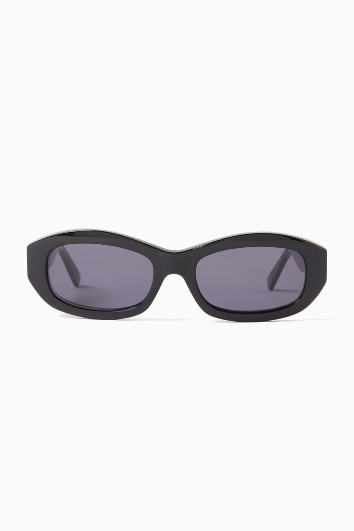 

Medusa Oval Sunglasses in Acetate, Multicolour