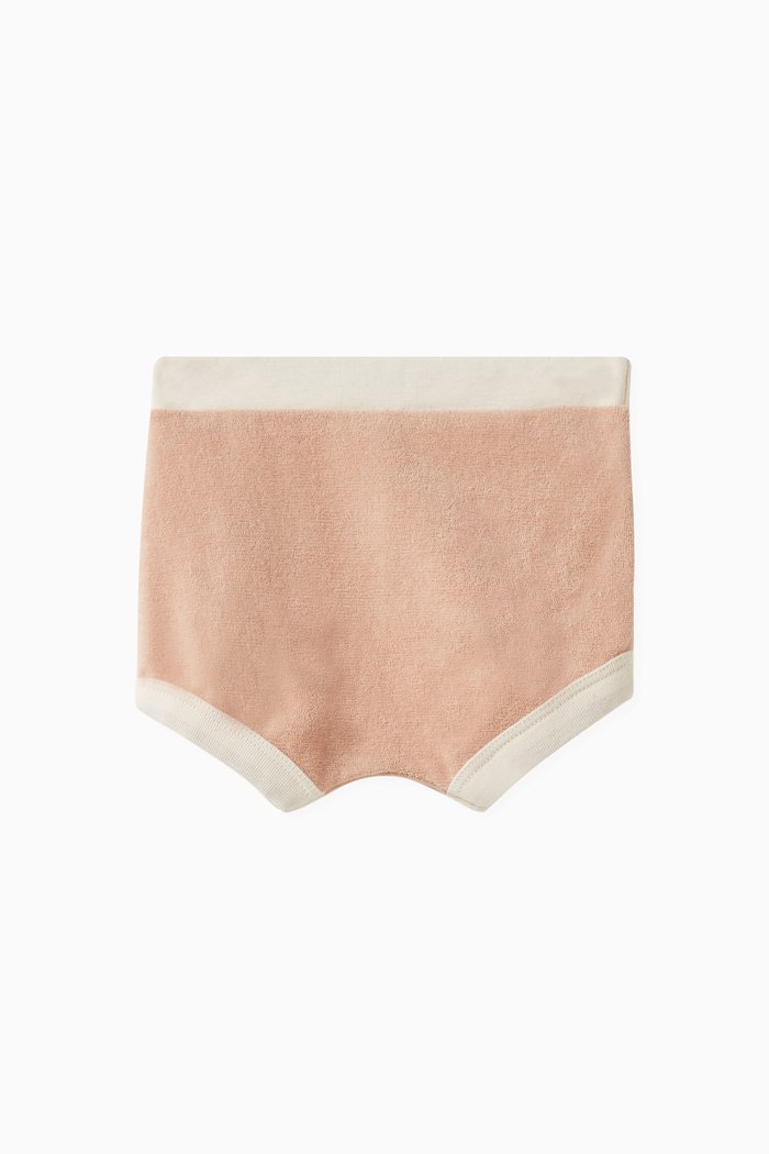 

Pocket Shorts in Cotton-terry, Neutral