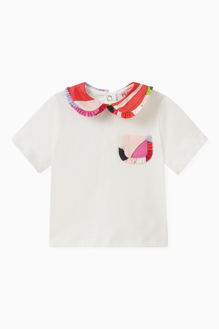 

Pocket T-shirt in Cotton, White