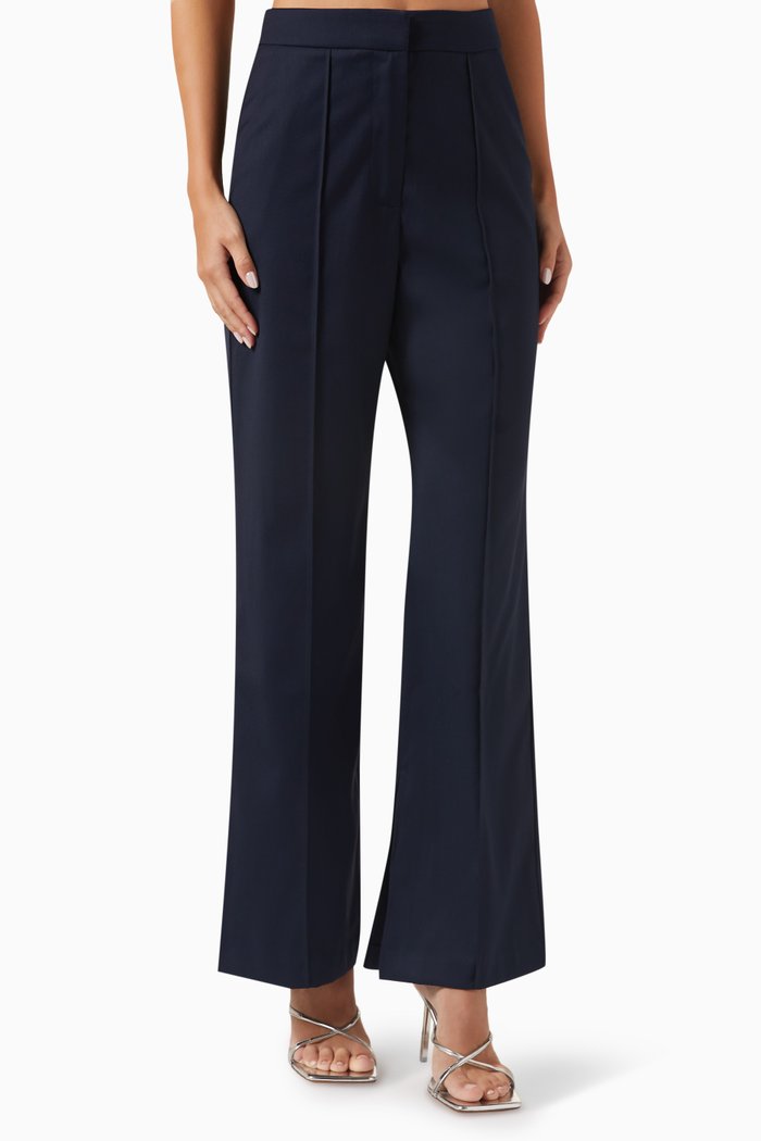 

Inhibition Pants in Crepe, Blue