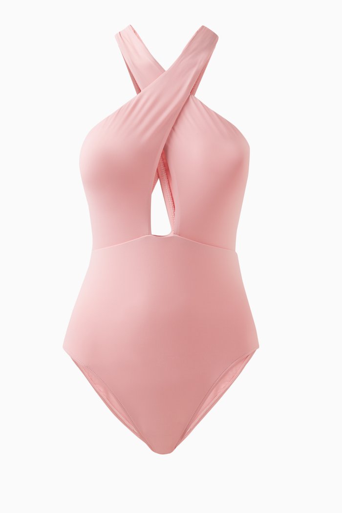 

Collins One-piece Swimsuit in Embodee™ Fabric, Pink