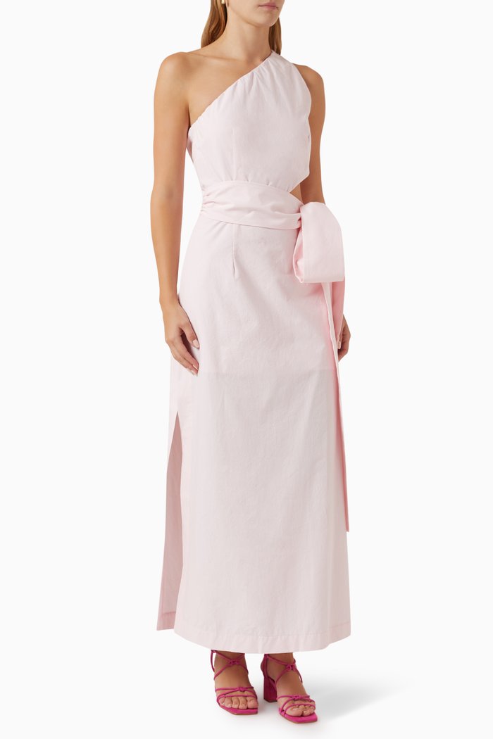 

Partinello Dress in Cotton, Pink