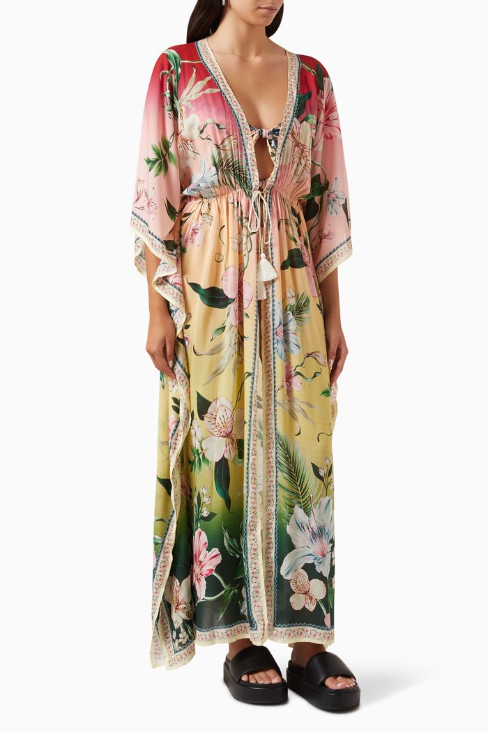 Sam Sally Tunic Cover-up in Modal-blend, Multicolour