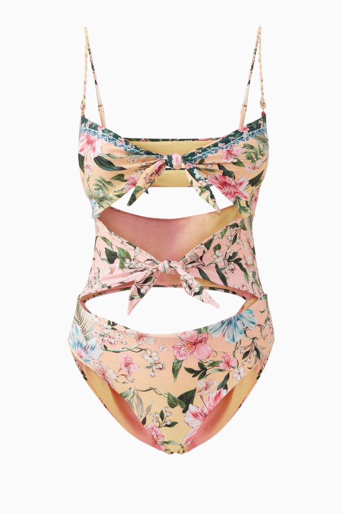 Carrie Sally One-piece Swimsuit, Multicolour