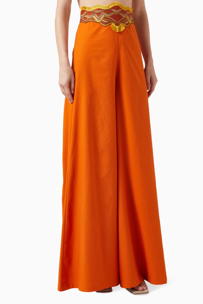

Ilo High-waist Pants, Orange