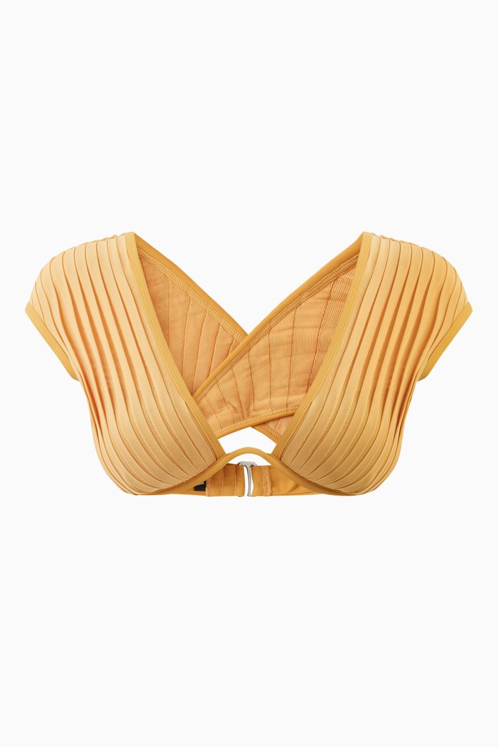 

Pura Bikini Top, Yellow