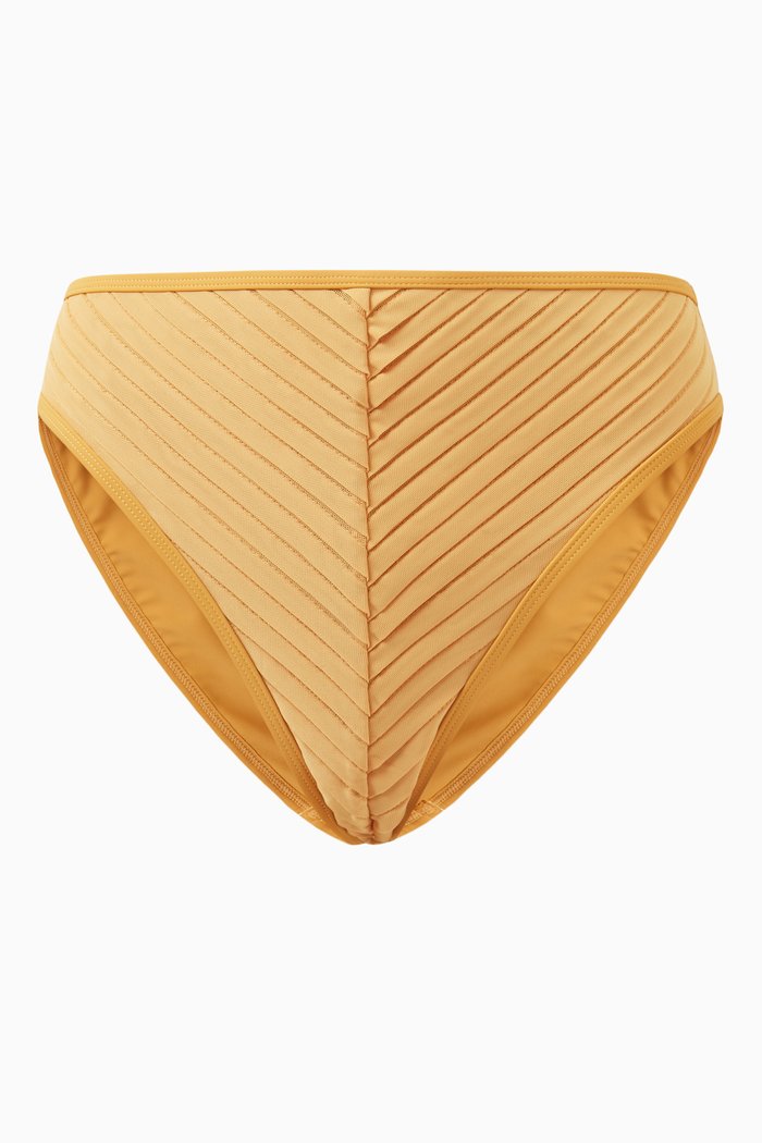 

Pura High-rise Bikini Briefs, Yellow