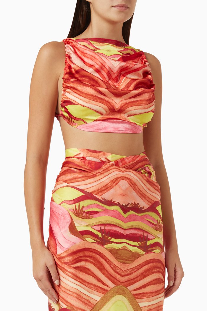 

Aiko Crop Top, Multicolour