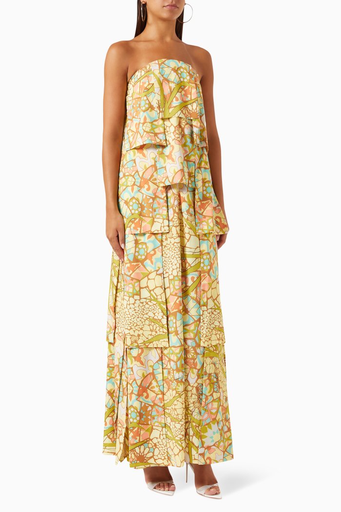 

Strata Tube Maxi Dress, Multicolour