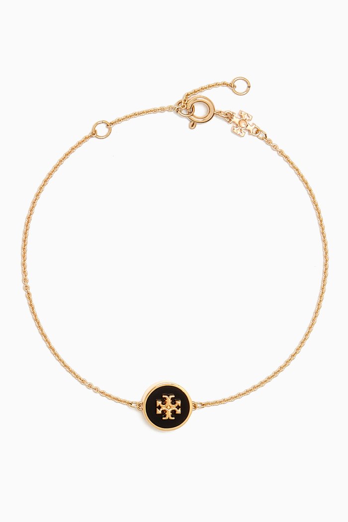 

Kira Enameled Bracelet in 18kt Gold-plated Brass