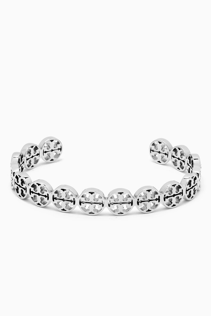 

Miller Thin Cuff in 18kt Gold-plated Stainless Steel, Silver