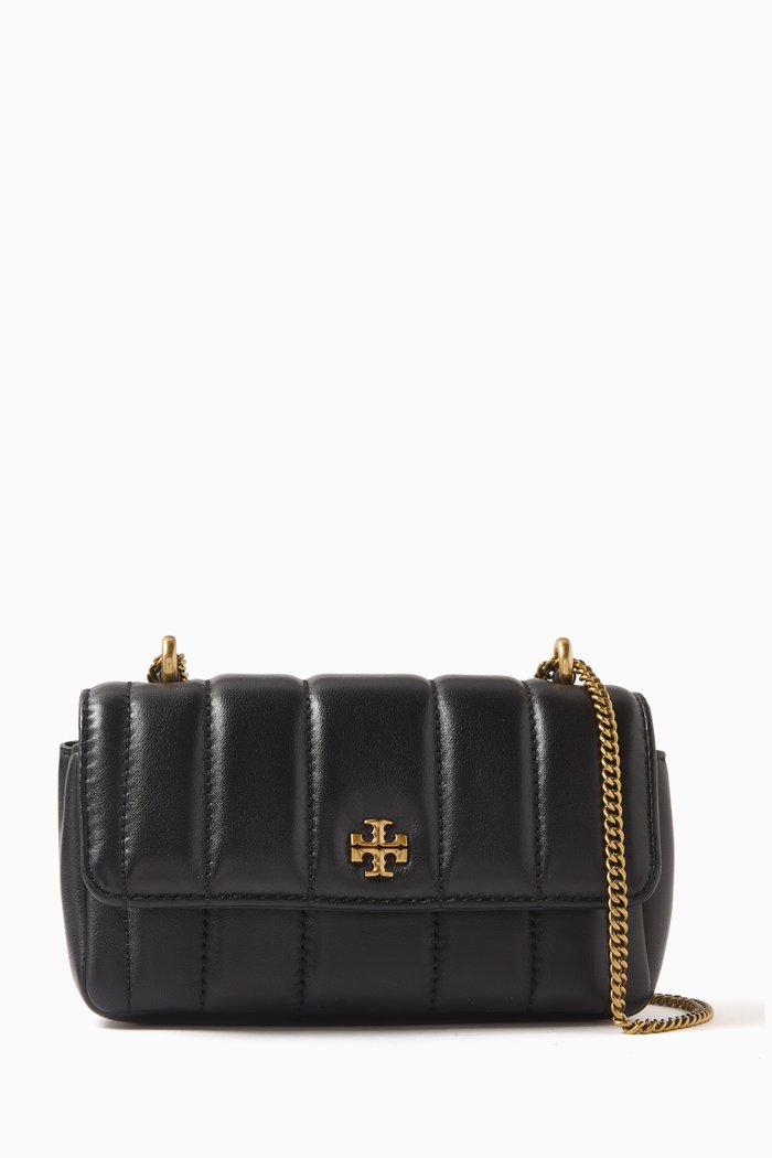 

Mini Kira Flap Bag in Nappa, Black