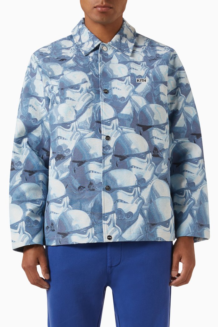 

x Star Wars Stormtrooper Coaches Jacket, Grey