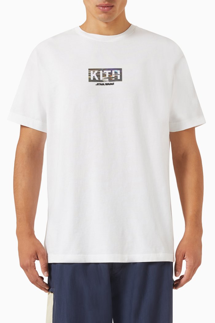 x Star Wars™ Kith Concept T-shirt in Cotton-jersey, White